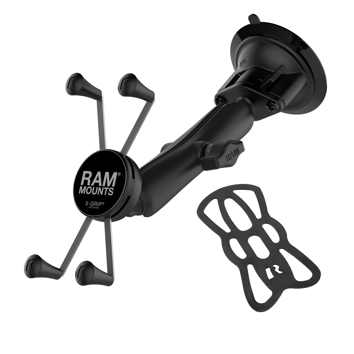 RAM® X-Grip® Large Phone Mount with Low Profile Suction Base